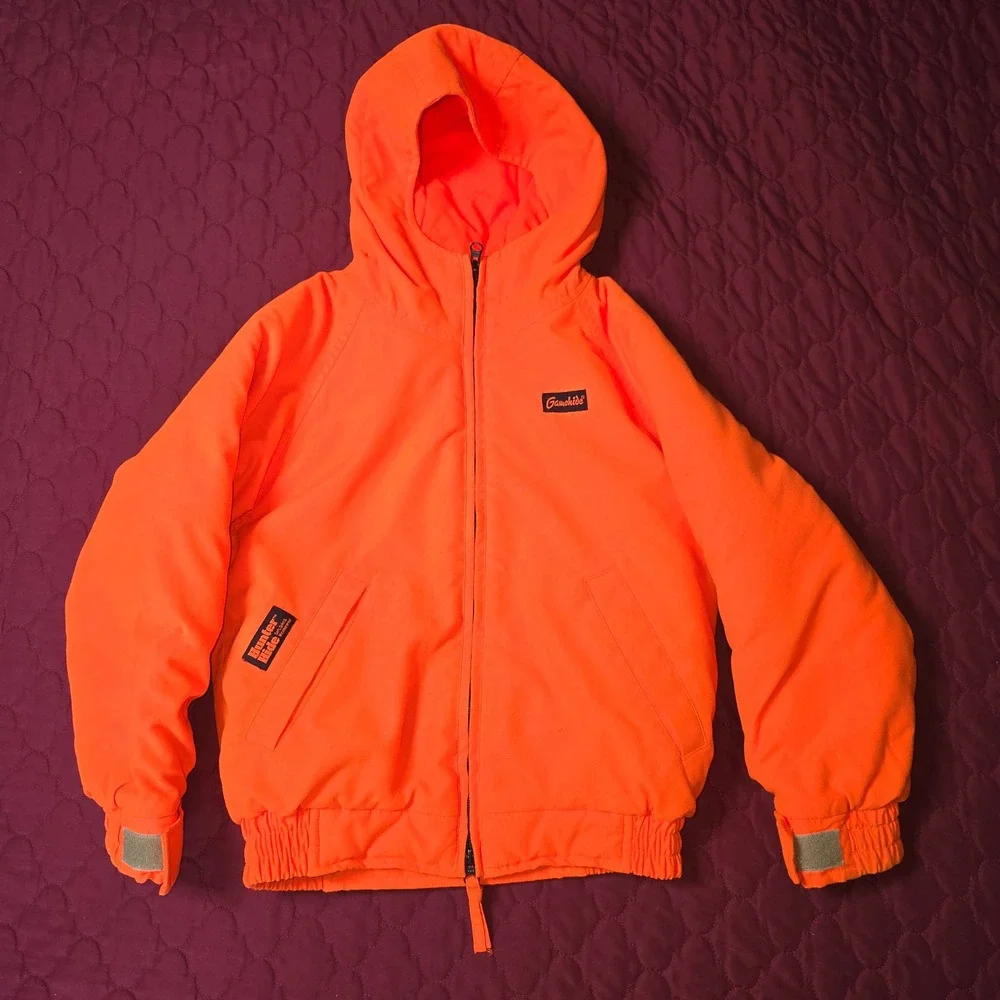 Gamehide Bright Orange Hunting Winter‎ Jackets Kids Small Hunter Hide